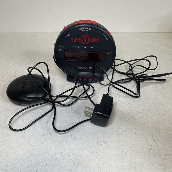 Sonic Alert V3 Sonic Bomb Loud Alarm Clock - Picture 1 of 4